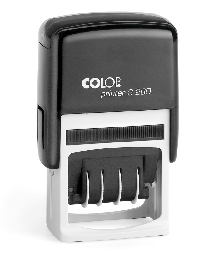 Datumstempel COLOP Printer S 260 | bis zu 4 Zeilen + Datum