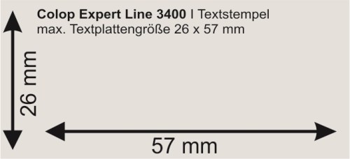 Colop Expert Line 3400 | medium print Aktion